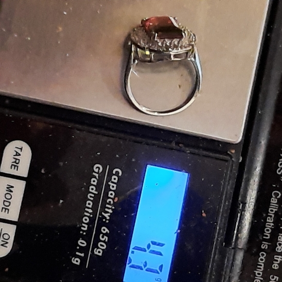 New authentic genuine Watermelon 🍉 Tourmaline solid sterling silver 6 - Picture 5 of 7